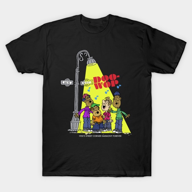 Doowop Singers T-Shirt by Sh-boomCreations